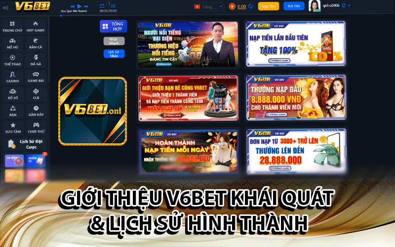 Giới Thiệu V6Bet Khái Quát & Lịch Sử Hình Thành 