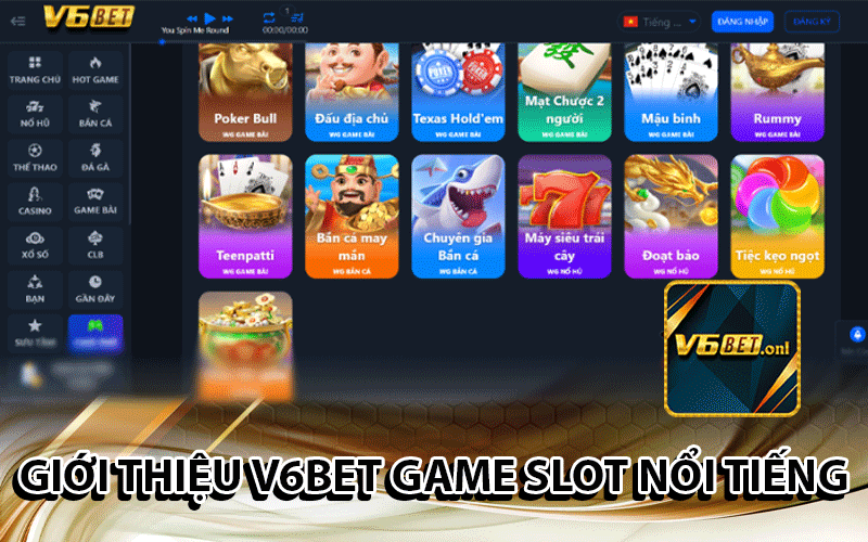 Giới Thiệu V6Bet Game Slot Nổi Tiếng